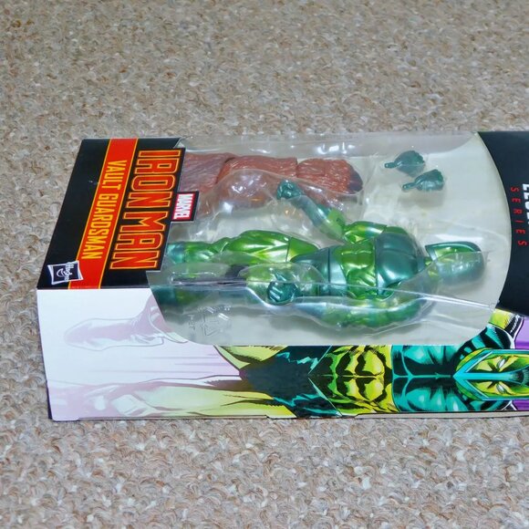 2021 Hasbro Marvel Legends 6" Iron Man Vault Guardsman New BAF Ursa Major - Picture 7 of 10